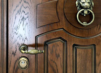 Обзор двери с кнокером